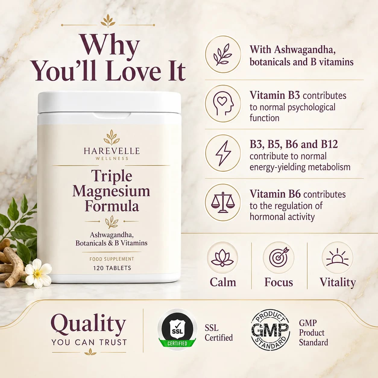Triple Magnesium Formula benefits and three-form magnesium overview